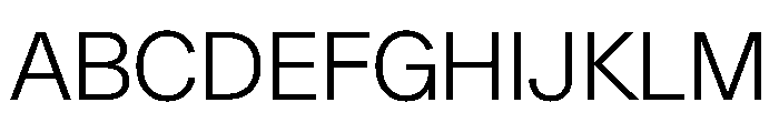Gerstner Programm Light Font UPPERCASE