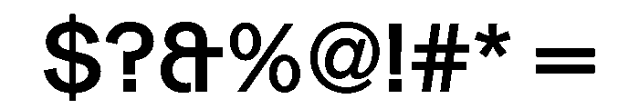 Gerstner Programm Medium Font OTHER CHARS