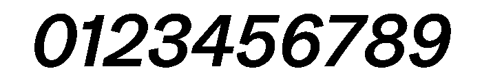 Gerstner Programm MediumItalic Font OTHER CHARS