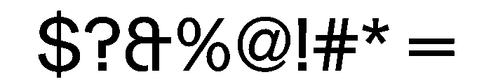 Gerstner Programm Regular Font OTHER CHARS
