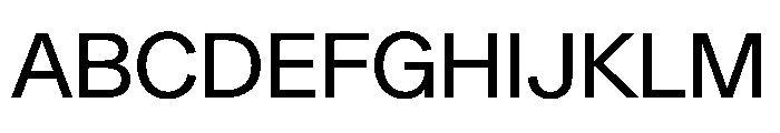 Gerstner Programm Regular Font UPPERCASE