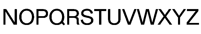 Gerstner Programm Regular Font UPPERCASE