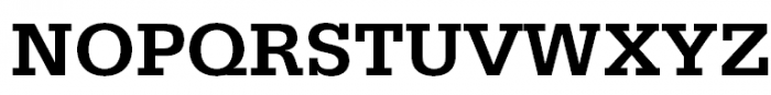GeomSlabSerif Bold Font UPPERCASE