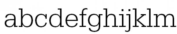 GeomSlabSerif Light FONT