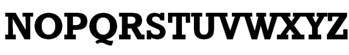 Geometric Slabserif 712 Bold Font UPPERCASE