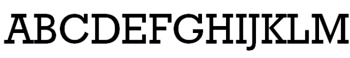 Geometric Slabserif 712 Medium Font UPPERCASE
