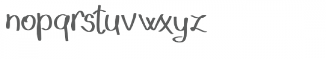 Geryta Font LOWERCASE