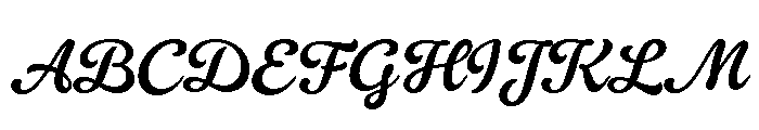Gelato Fresco Bold Font UPPERCASE