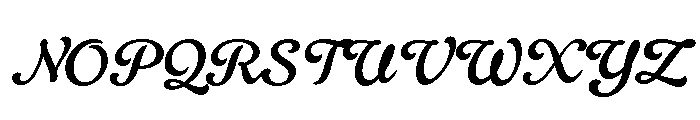 Gelato Fresco Bold Font UPPERCASE