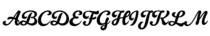 Gelato Fresco Extra Bold Font UPPERCASE
