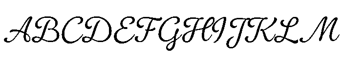 Gelato Fresco Light Font UPPERCASE