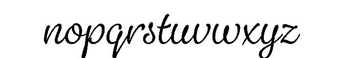 Gelato Fresco Light Font LOWERCASE
