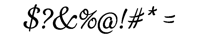 Gelato Fresco Regular Font OTHER CHARS