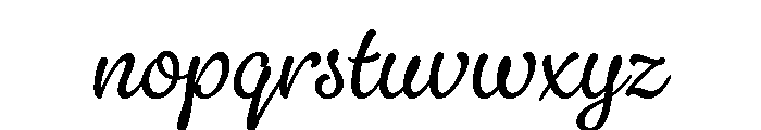 Gelato Fresco Regular Font LOWERCASE