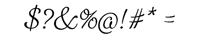 Gelato Fresco Slim Font OTHER CHARS