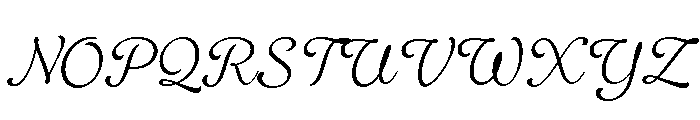 Gelato Fresco Slim Font UPPERCASE