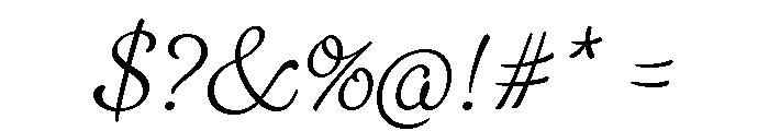 Gelato Fresco Font OTHER CHARS