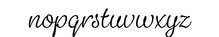 Gelato Fresco Font LOWERCASE