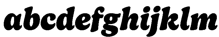 Gelica Black Italic FONT