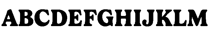 Gelica Bold Font UPPERCASE