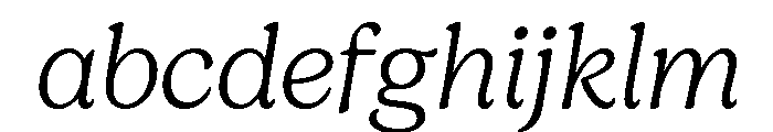 Gelica Extra Light Italic FONT