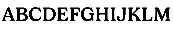 Gelica Medium Font UPPERCASE