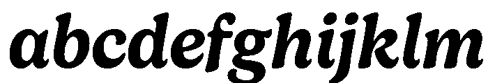 Gelica Semi Bold Italic FONT