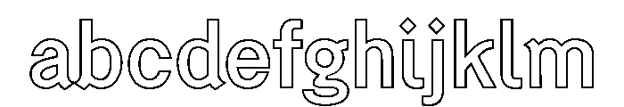 Generation Gothic Closed FONT