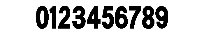 Generation Gothic Condensed Extra Bold Font OTHER CHARS