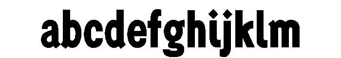 Generation Gothic Condensed Extra Bold FONT