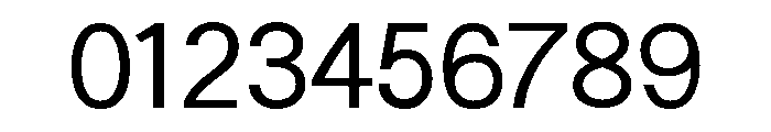 Generation Gothic Regular Font OTHER CHARS