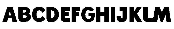 Generation Headline Bold Font UPPERCASE