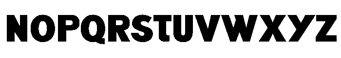 Generation Headline Bold Font UPPERCASE