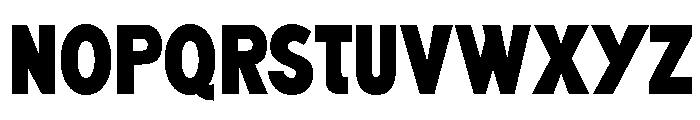 Generation Headline Condensed Bold Font UPPERCASE