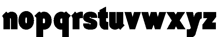 Generation Headline Condensed Elephant Font LOWERCASE