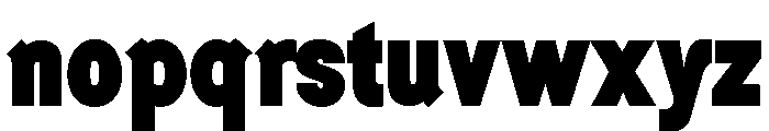 Generation Headline Condensed Heavy Font LOWERCASE