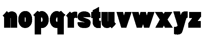 Generation Headline Condensed Mammoth Font LOWERCASE