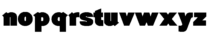 Generation Headline Elephant Font LOWERCASE