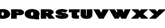 Generation Headline Extended Elephant Font UPPERCASE