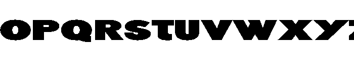 Generation Headline Extended Heavy Font UPPERCASE