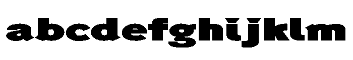 Generation Headline Extended Heavy FONT