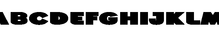 Generation Headline Extended Mammoth Font UPPERCASE