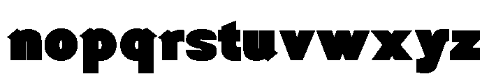 Generation Headline Mammoth Font LOWERCASE