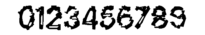 Generation Lost Font OTHER CHARS