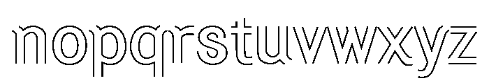 Generation Open Font LOWERCASE