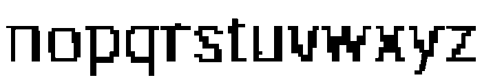 Generation Pixel A Font LOWERCASE