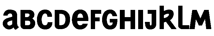 Generation Uncial Extra Bold Font UPPERCASE