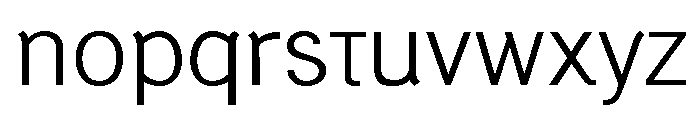 Generation Uncial Light Font LOWERCASE