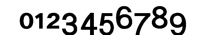 Generation Uncial Medium Font OTHER CHARS