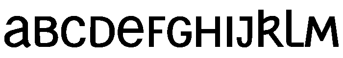 Generation Uncial Medium Font UPPERCASE